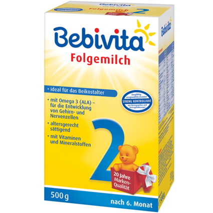 Mléčná výživa Bebivita 2